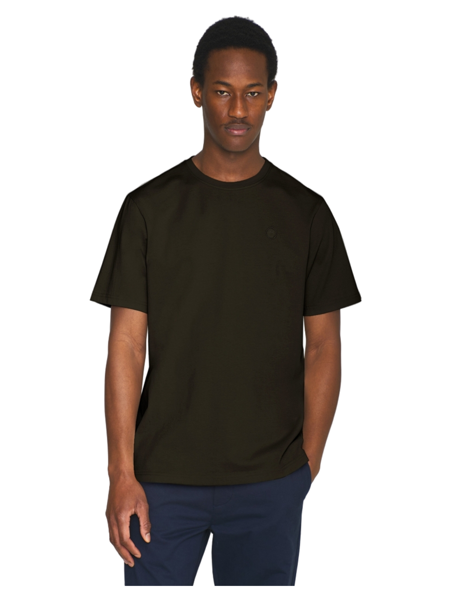 Knowledge Cotton Apparel Regular Logo t-shirt